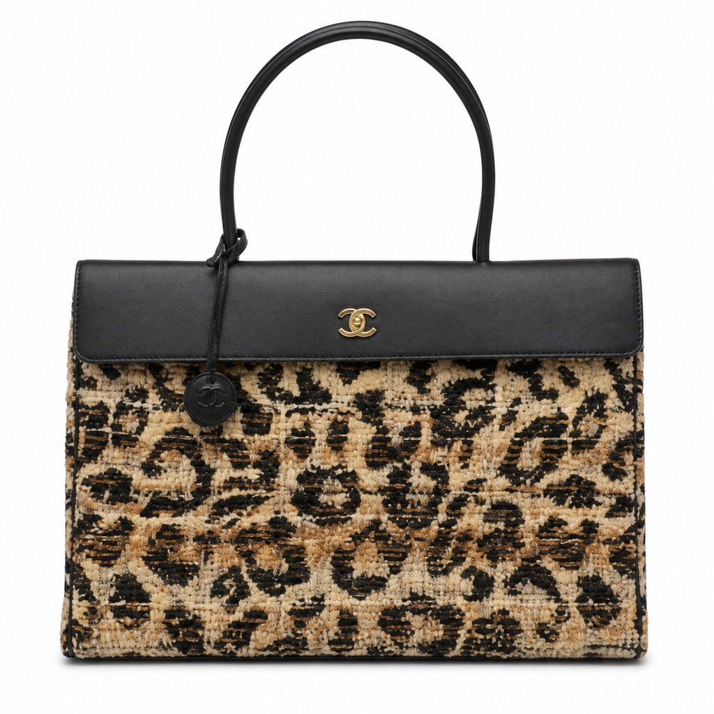 Chanel CC Logo Shopper Tote Handbag 33×43×17.5cm