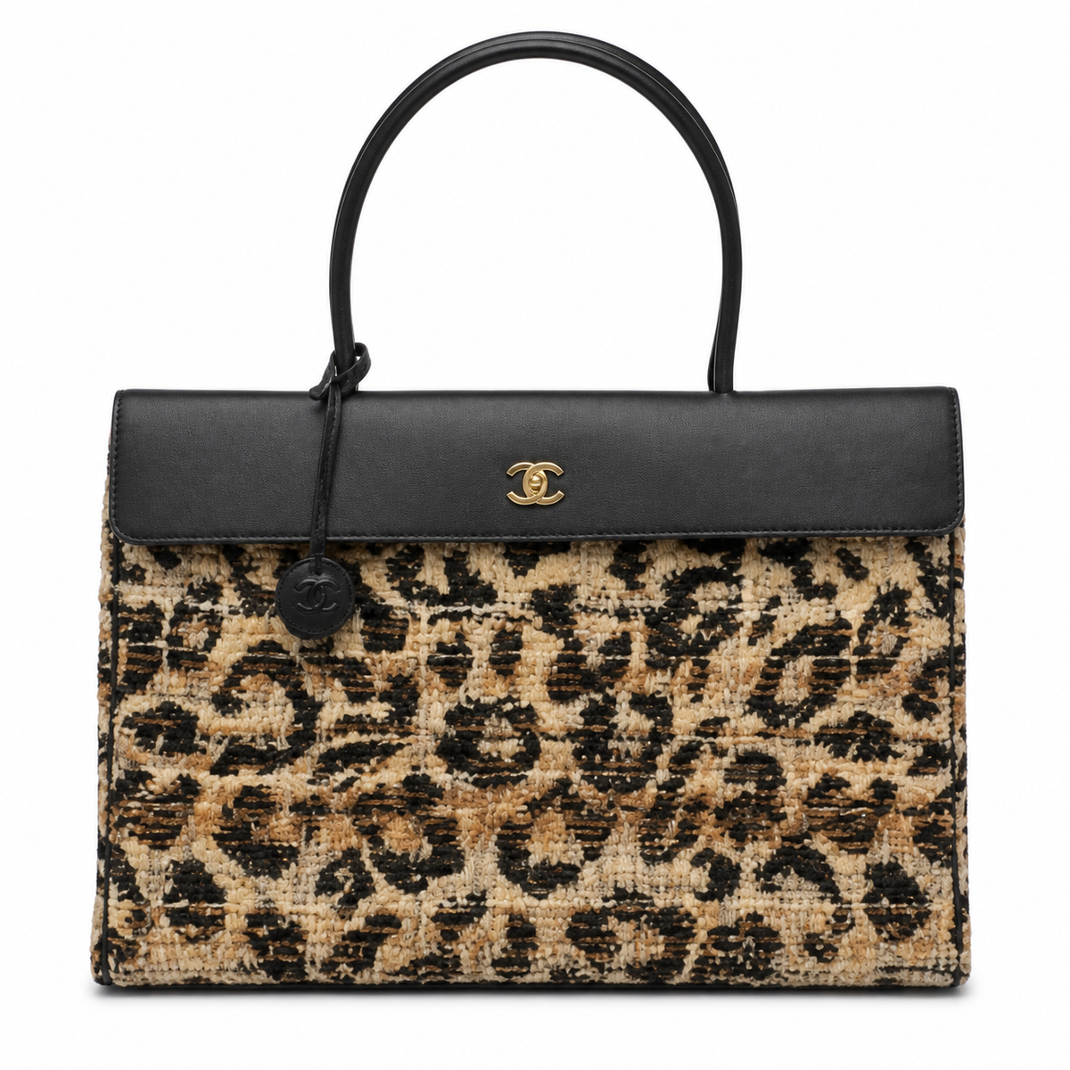 Chanel CC Logo Shopper Tote Handbag 33×43×17.5cm