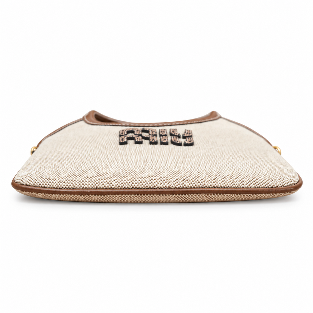 Miu Miu Leather Top Handle Bag 24 cm