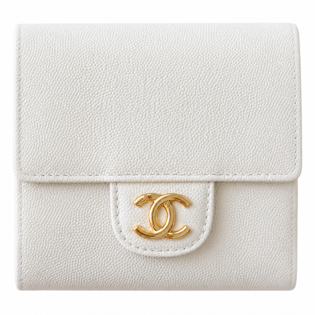Chanel Classic Flap Bag – Beige Quilted Lambskin, Gold Hardware