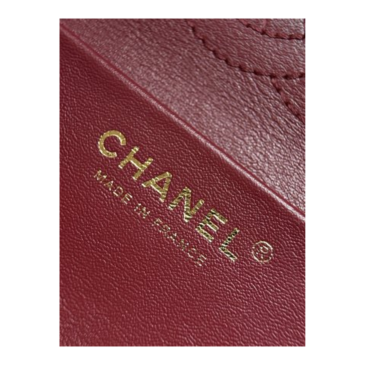 Chanel Ivory Caviar Leather Mini Classic Flap Bag Brushed Gold CC Made in France