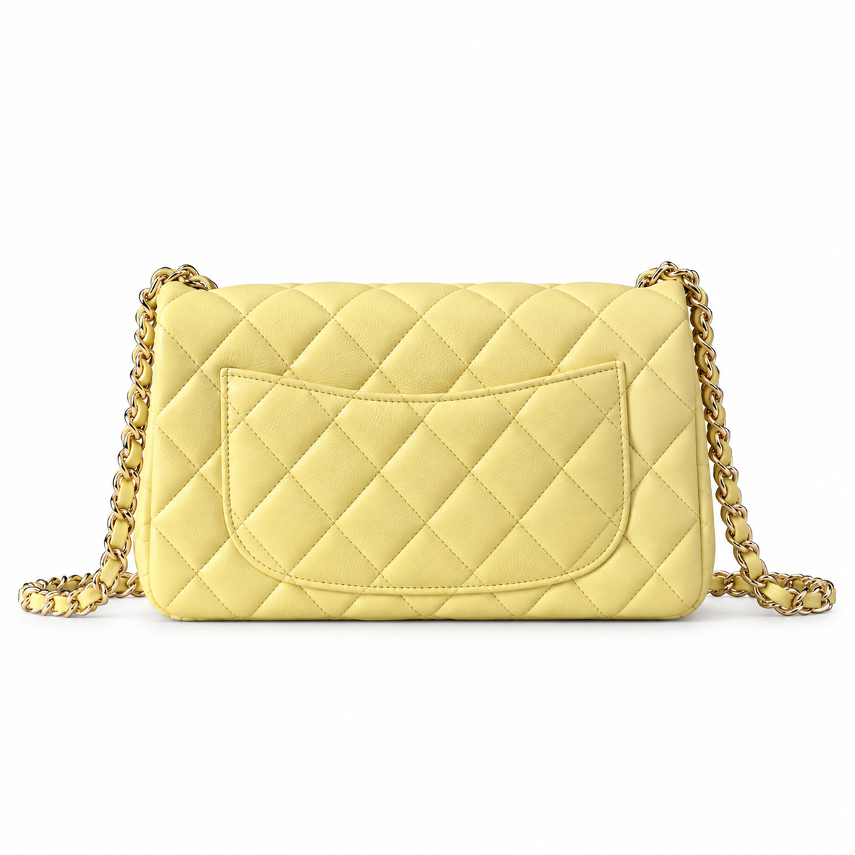 Chanel Quilted Leather Crossbody Bag 20×13×7cm