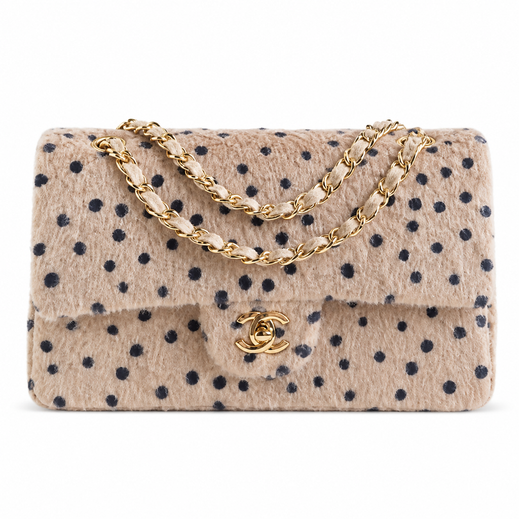 Chanel Classic Quilted Flap Bag | CC Hardware & Chain — 25.5cm