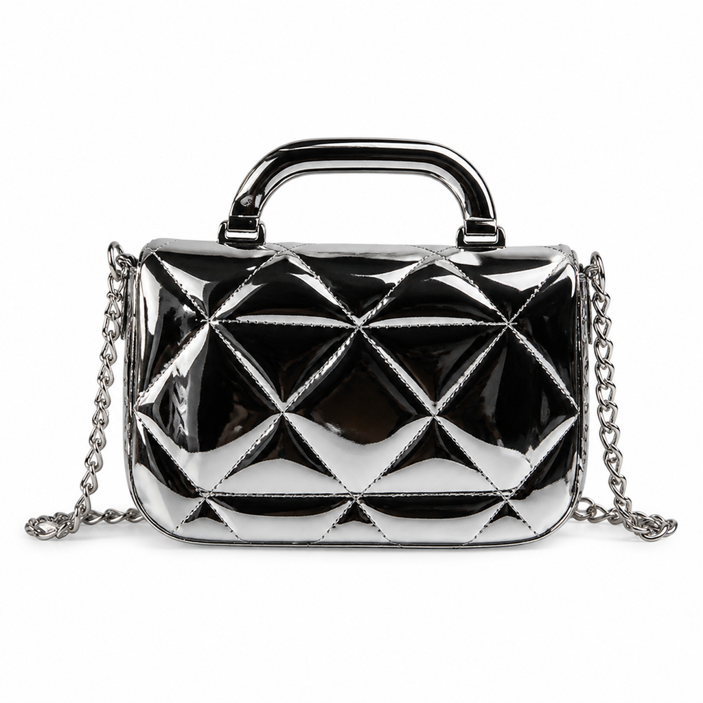 Chanel Slim Chain Bag Beige | Crossbody 18×4.5×13cm