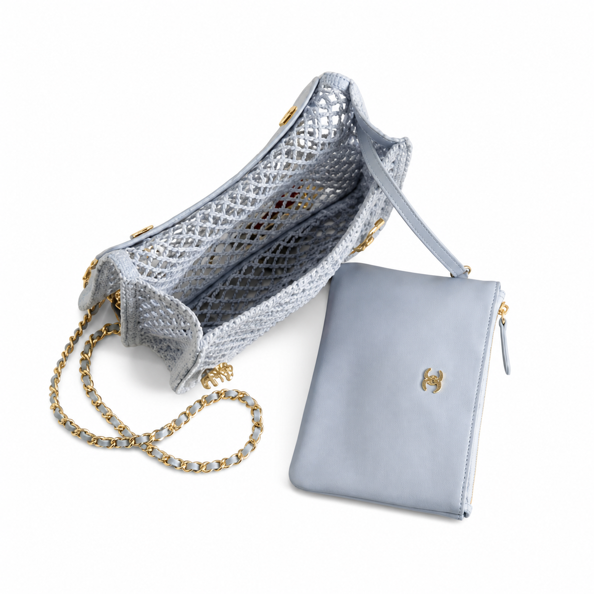Chanel Mini Flap Crossbody Bag 14×21×6cm | Quilted Leather Top Handle Shoulder Bag