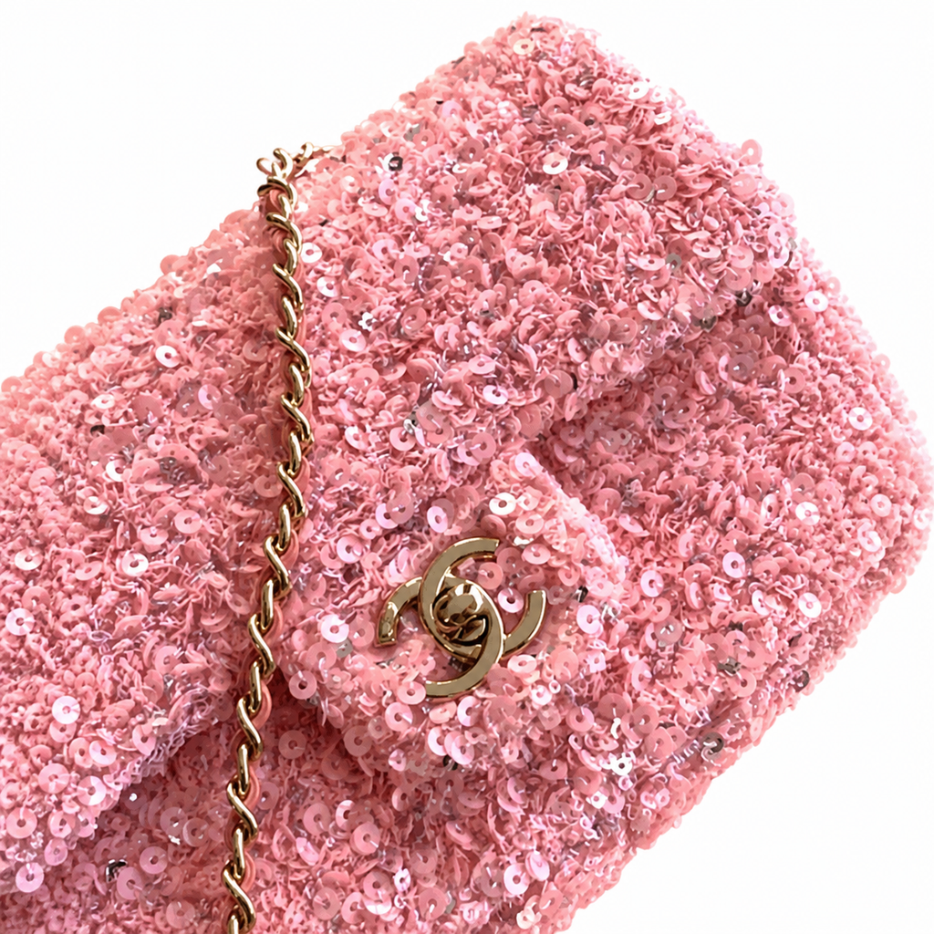 Chanel Pearl Crush Round Crossbody Bag 20cm