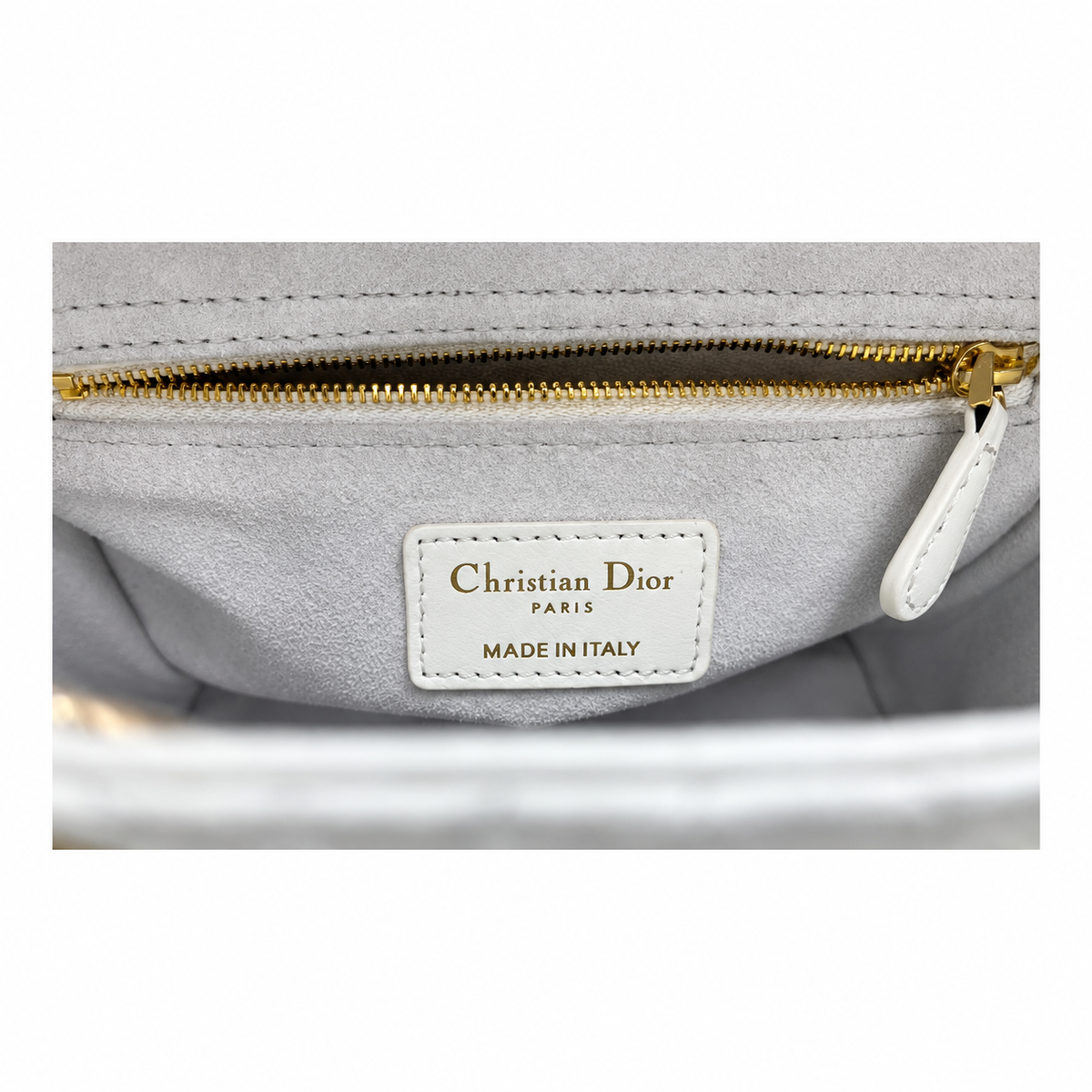Dior Cannage Quilted Flap Bag with Adjustable Strap