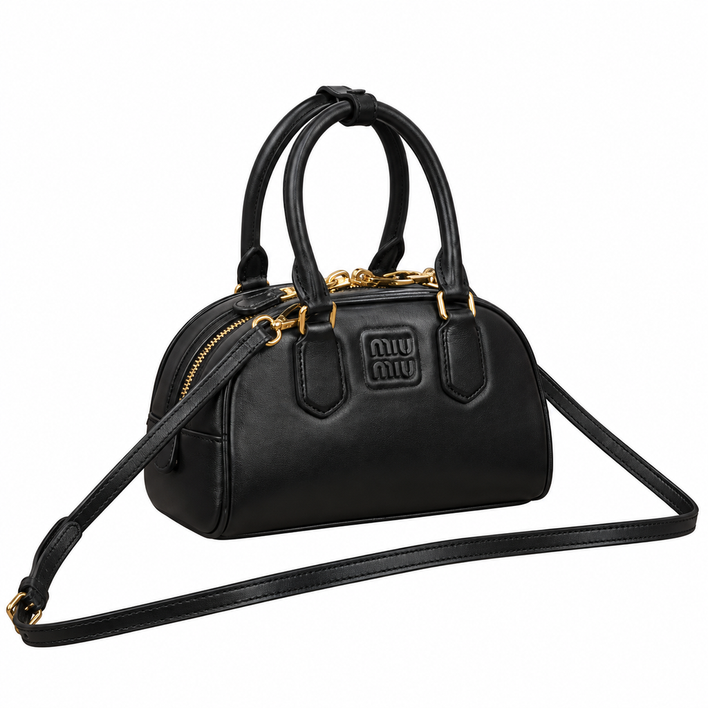 Miu Miu Leather Shoulder Bag 22 cm