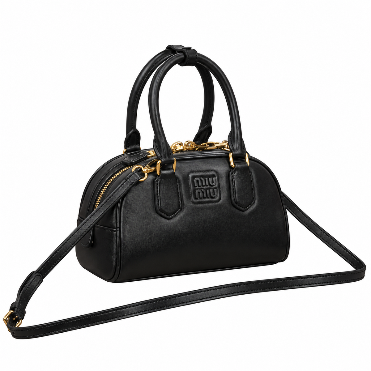 Miu Miu Leather Shoulder Bag 22 cm