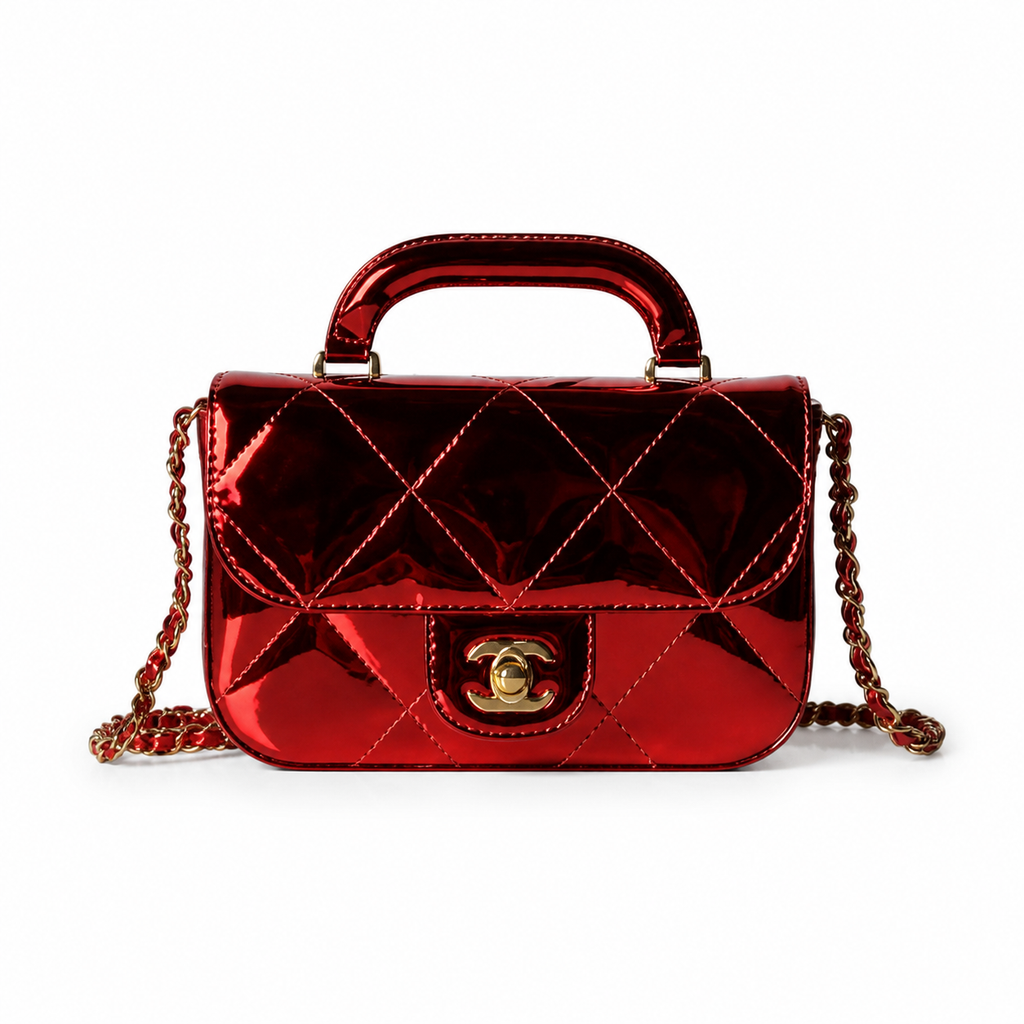 Chanel Quilted Flap Clutch with Chain | 18×4.5×13cm