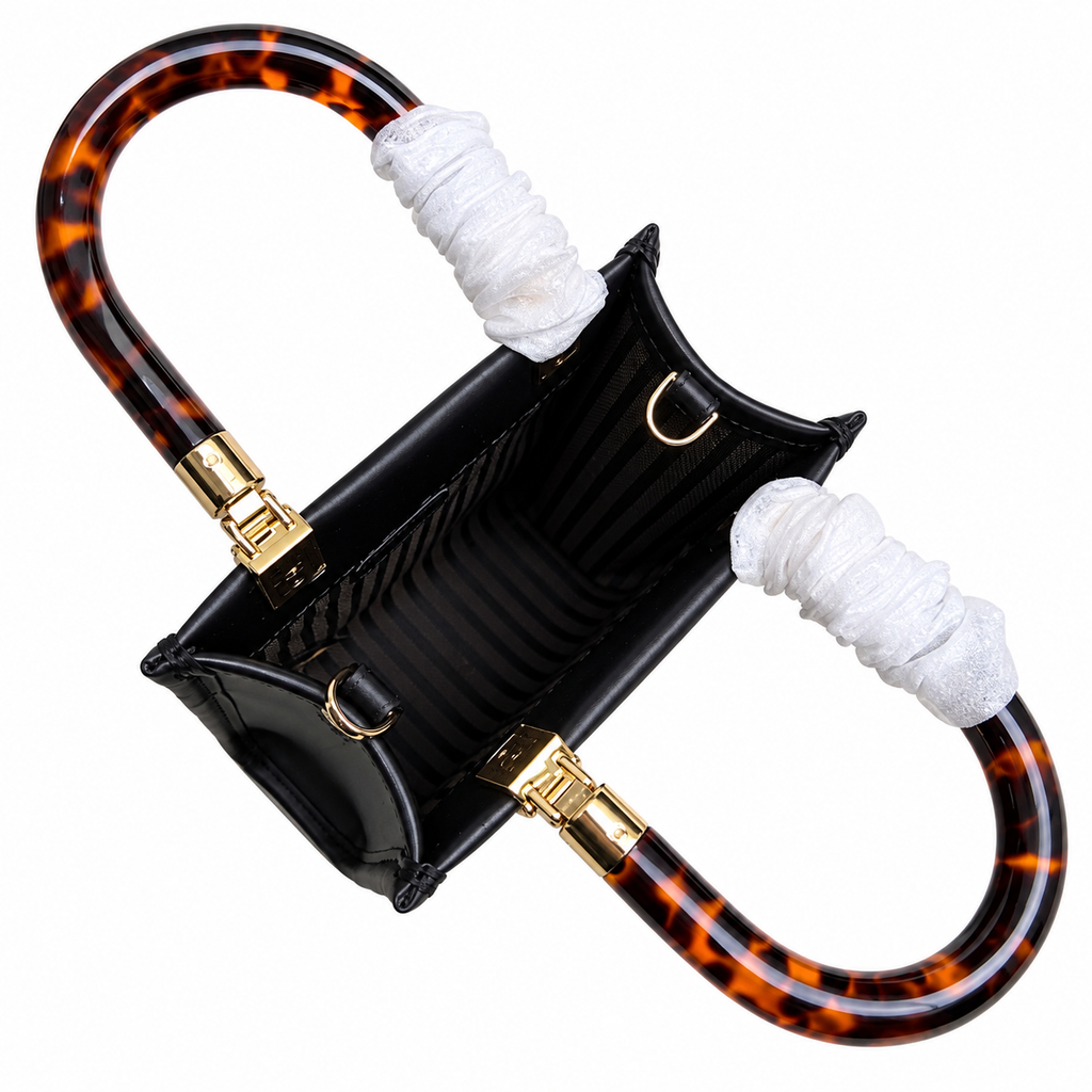 Fendi FF Logo Leather Crossbody Shoulder Bag 17x35x31cm