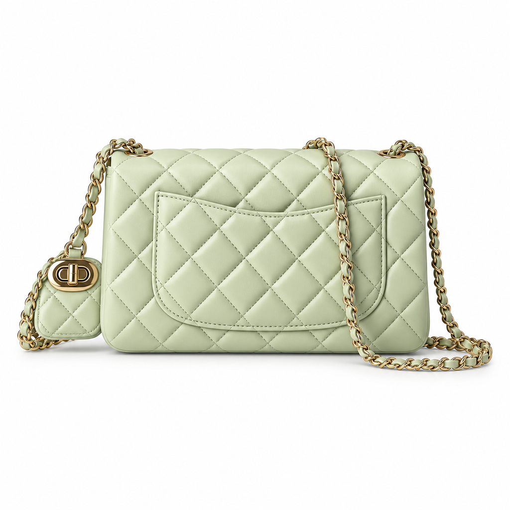 Chanel Quilted Flap Crossbody Bag 20×13×7cm