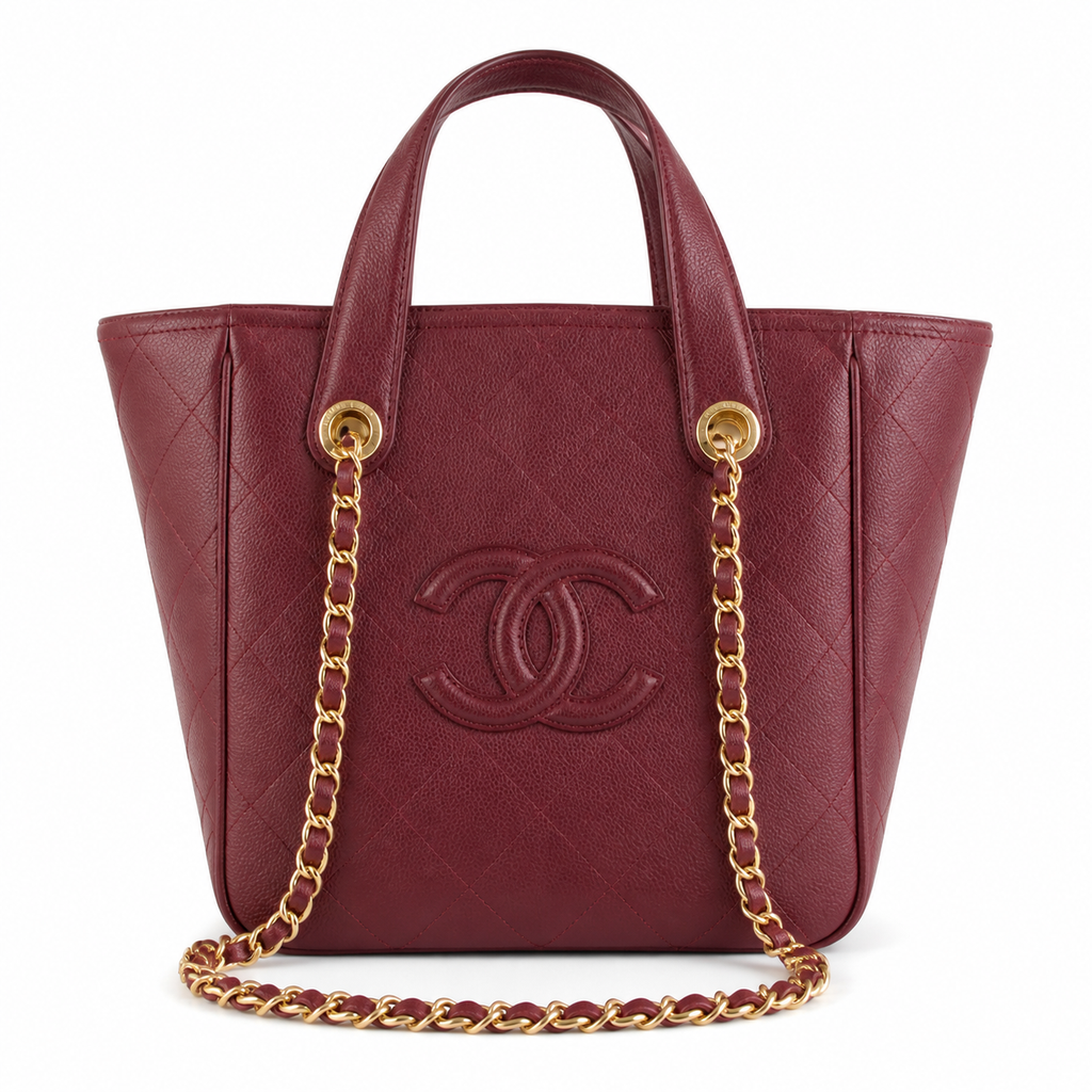 Chanel CC Small Square Crossbody Bag 20.5×21×15cm