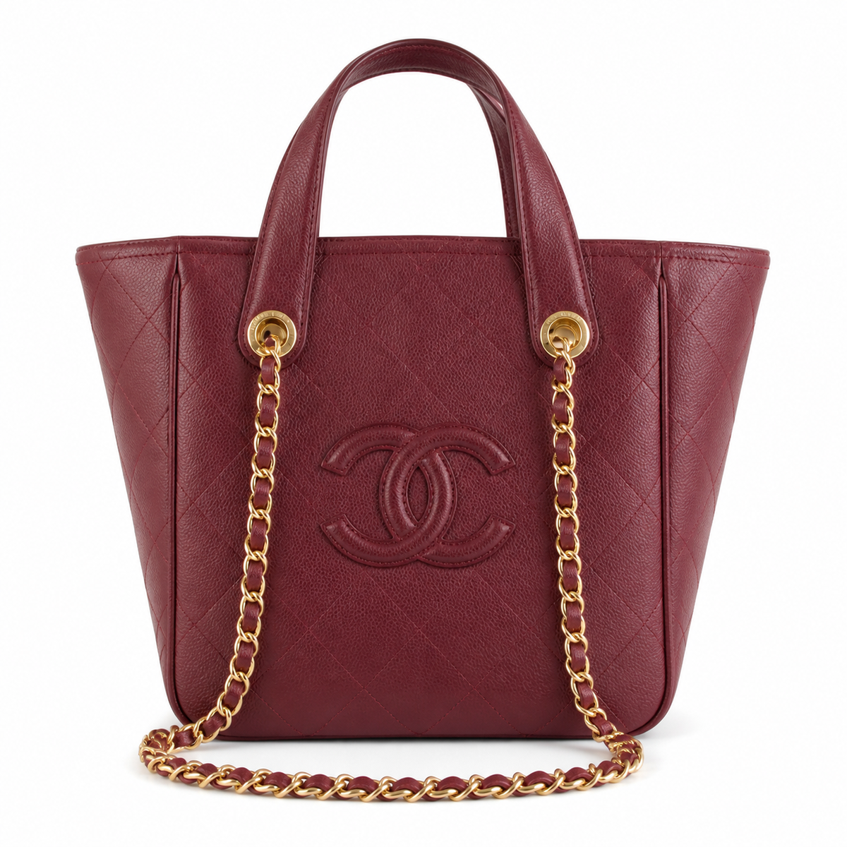 Chanel CC Small Square Crossbody Bag 20.5×21×15cm