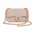 Chanel Round Clutch Crossbody Bag 20cm