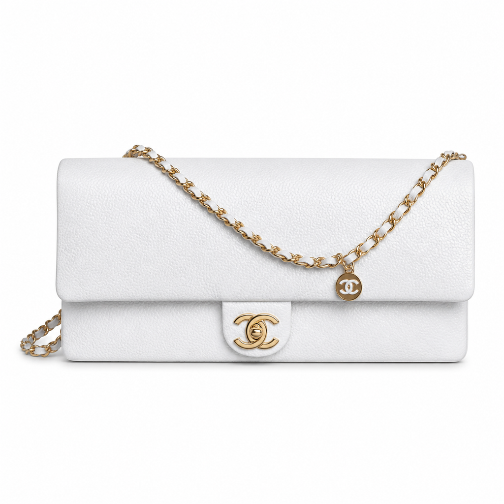 Chanel Long Flap Bag – 15.5×32.5×5cm | Quilted Leather Crossbody