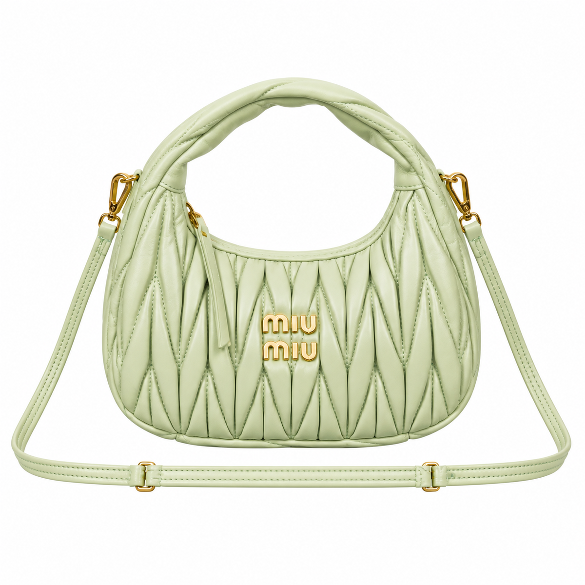 Miu Miu Matelassé Leather Crossbody Bag