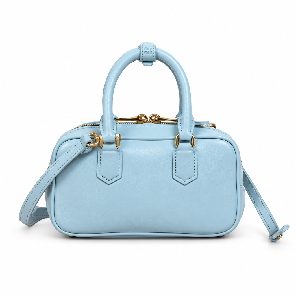Miu Miu Leather Crossbody Bag 19 cm