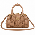 Miu Miu Convertible Leather Bag 22×13×10.5 cm