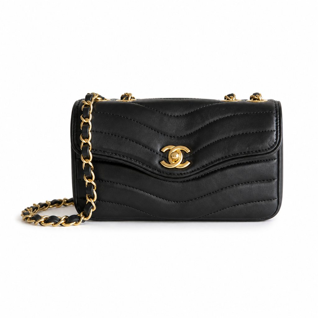 Chanel Long Flap Clutch Crossbody Bag 11×27×6cm