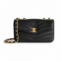 Chanel Long Flap Clutch Crossbody Bag 11×27×6cm