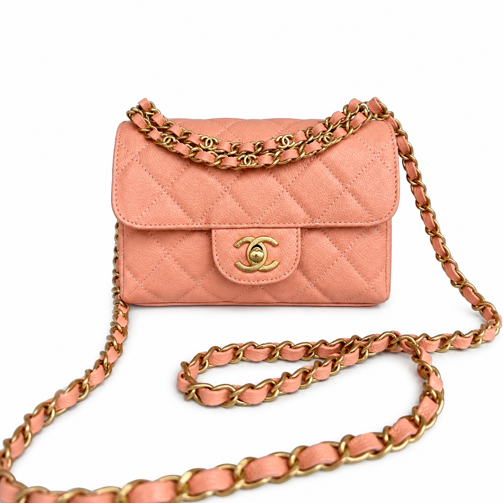 Chanel Mini Vanity Crossbody Bag | 19×12.5×7cm