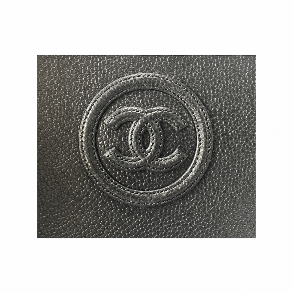 CHANEL Cerf Executive Tote – Black Caviar Leather Gold Hardware with Detachable CC Pouch 30×50×21cm