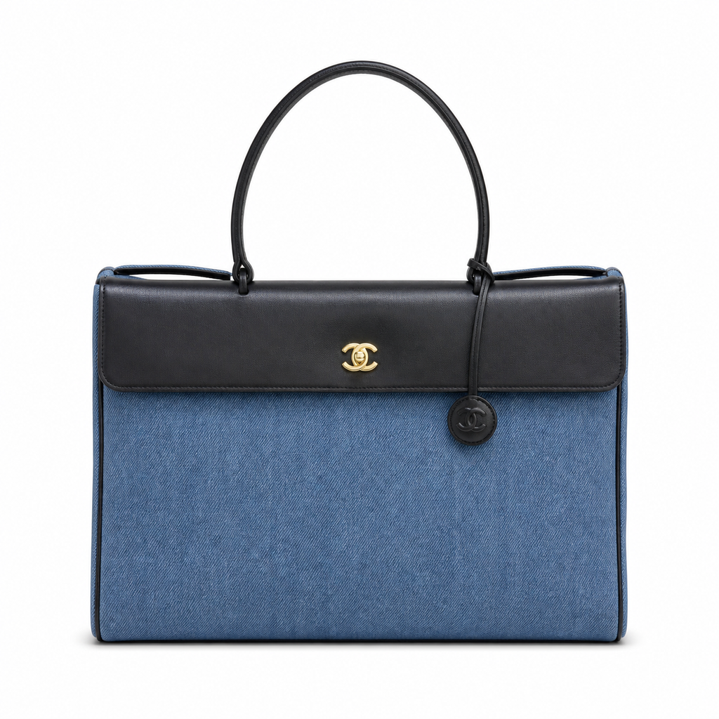 Chanel Surpique Large Tote Handbag 30×42×15cm