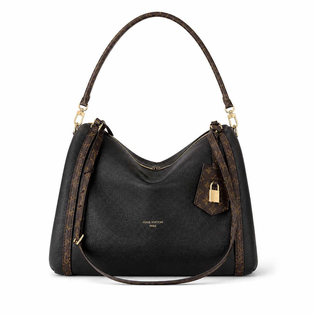 Louis Vuitton Black Hobo Bag