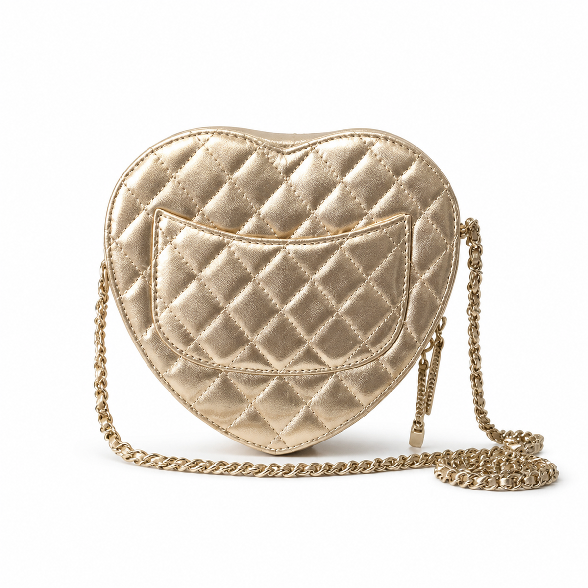 Chanel Logo Detail Small Square Flap Crossbody Bag 18×16.5×6.5cm
