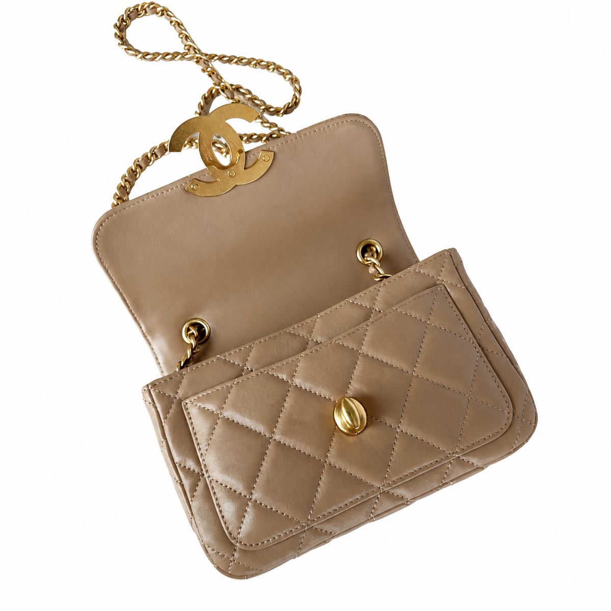 Chanel WOC Chain Wallet Crossbody Bag 20×8×11cm