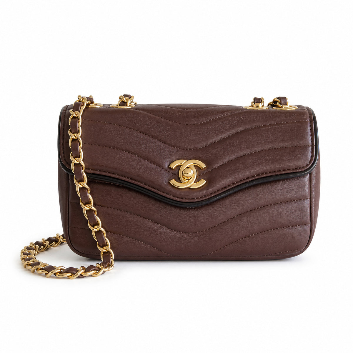 Chanel Long Wallet on Chain Crossbody Bag 11×27×6cm