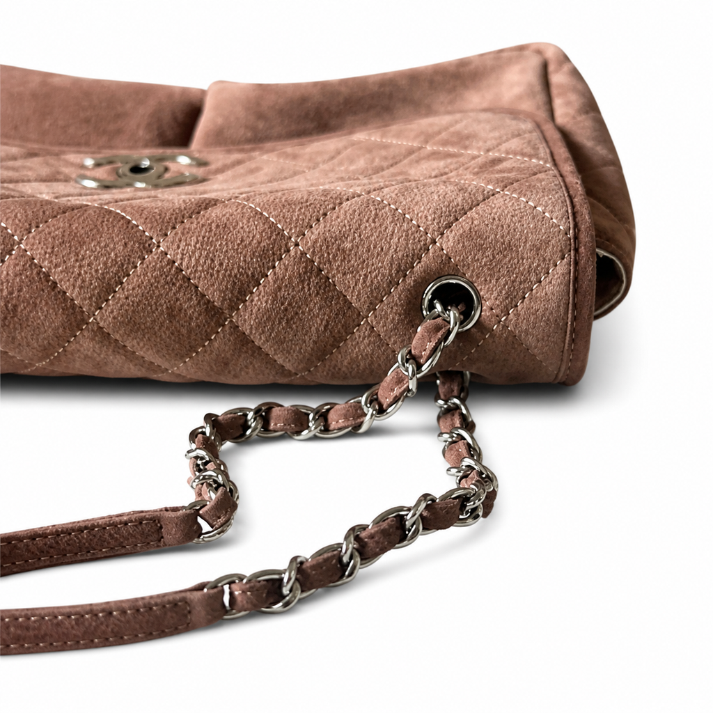 Chanel Luxe Logo Flap Crossbody Bag 34×25×10cm