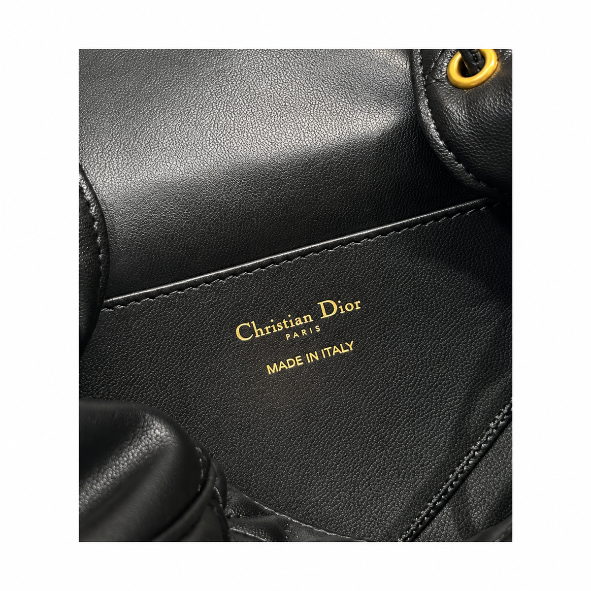 Dior Cannage Quilted Leather Backpack 23cm