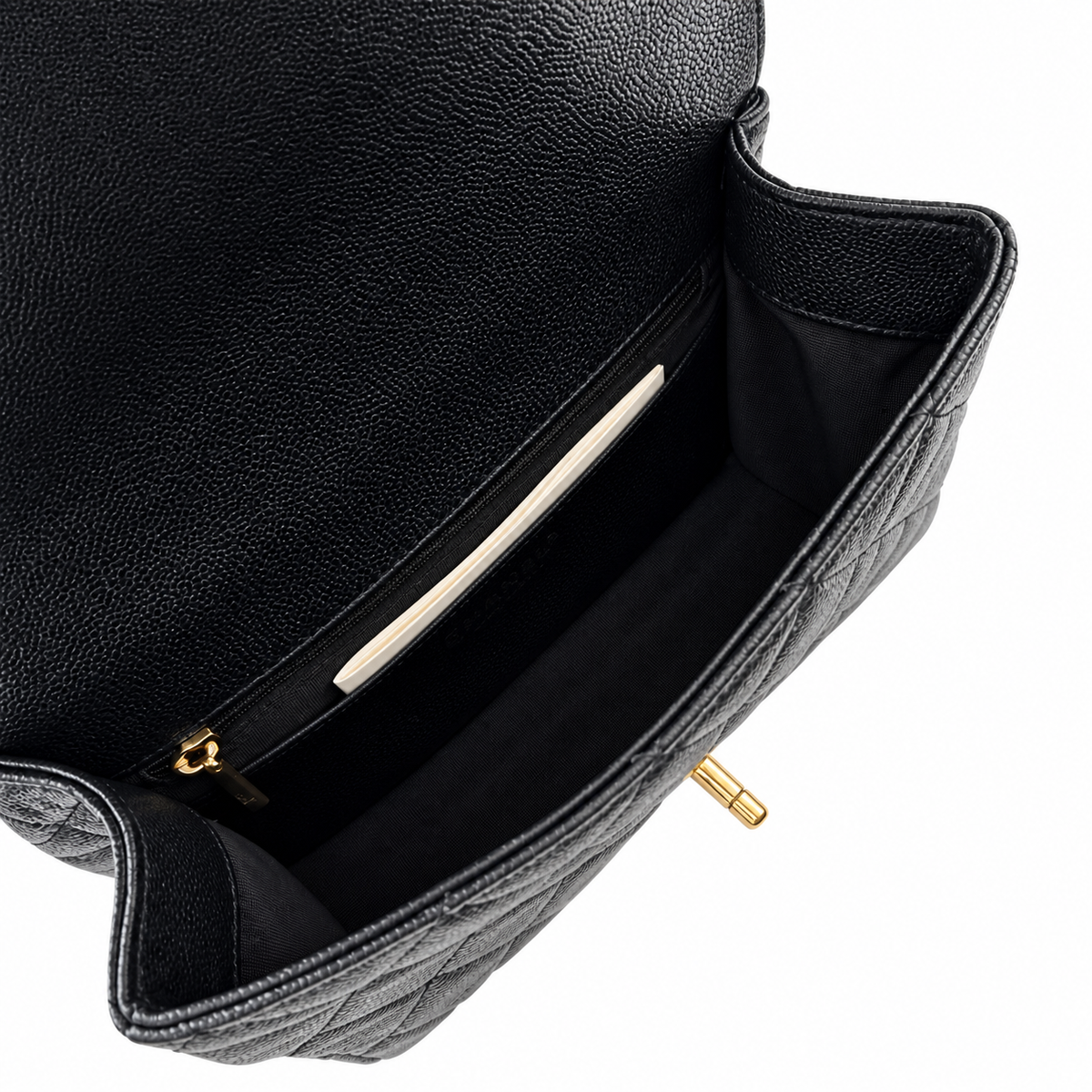 Chanel Quilted Compact Flap Bag 22×14.5×7cm
