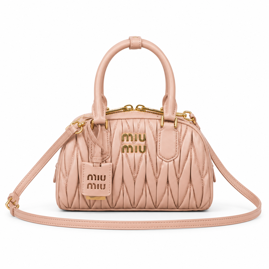 Miu Miu Leather Shoulder Bag 22×13×10.5 cm