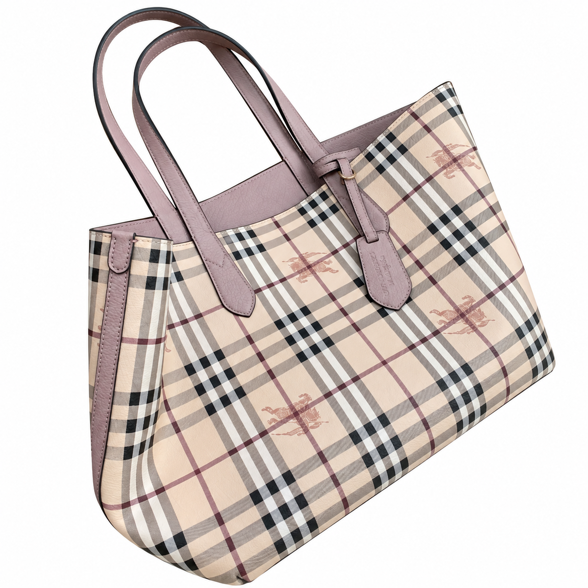 Burberry Classic Check Flared City Tote