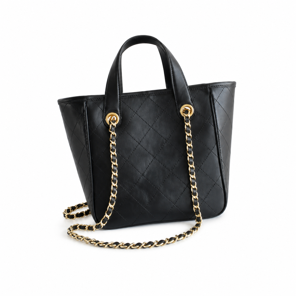 Chanel Logo Print Small Square Crossbody Bag 20.5×21×15cm