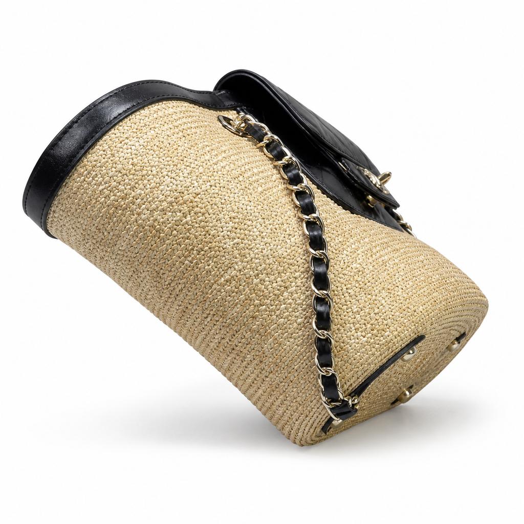Chanel Deauville Style Tote Bag 18×41×13cm