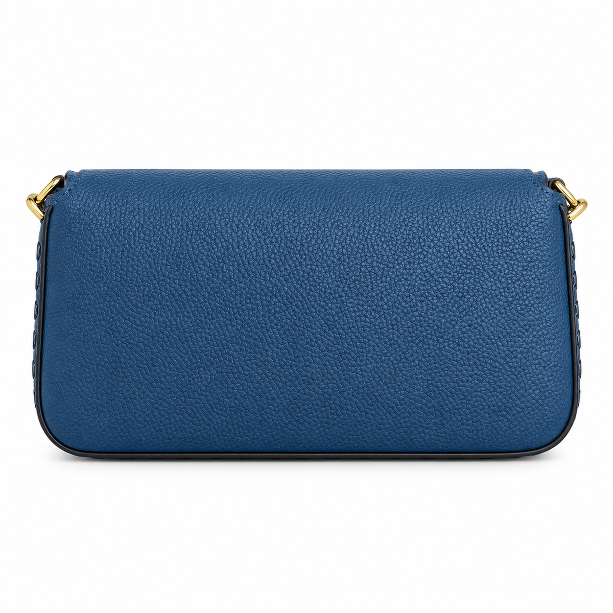 Fendi FF Shoulder Bag – Jacquard Canvas & Leather Trim, Flap Closure, 26cm