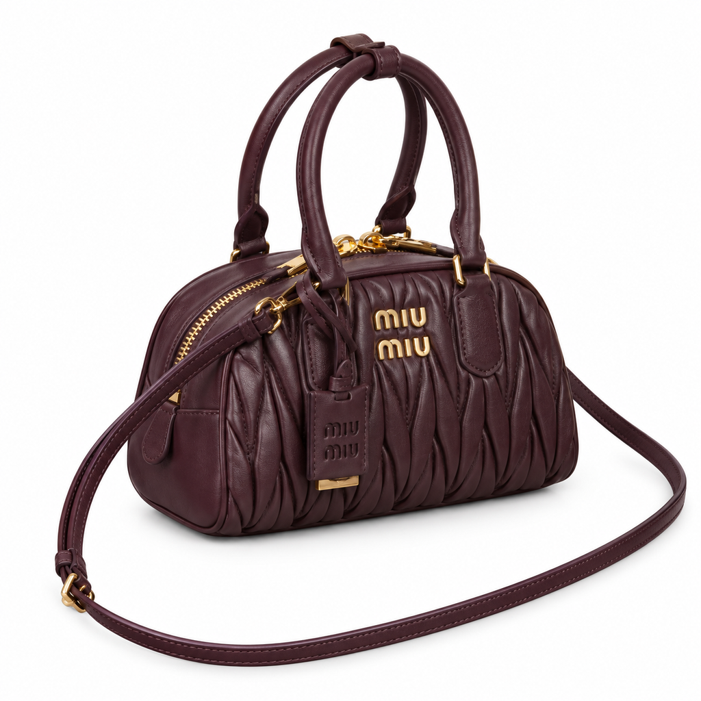 Miu Miu Logo Top Handle Bag 22 cm
