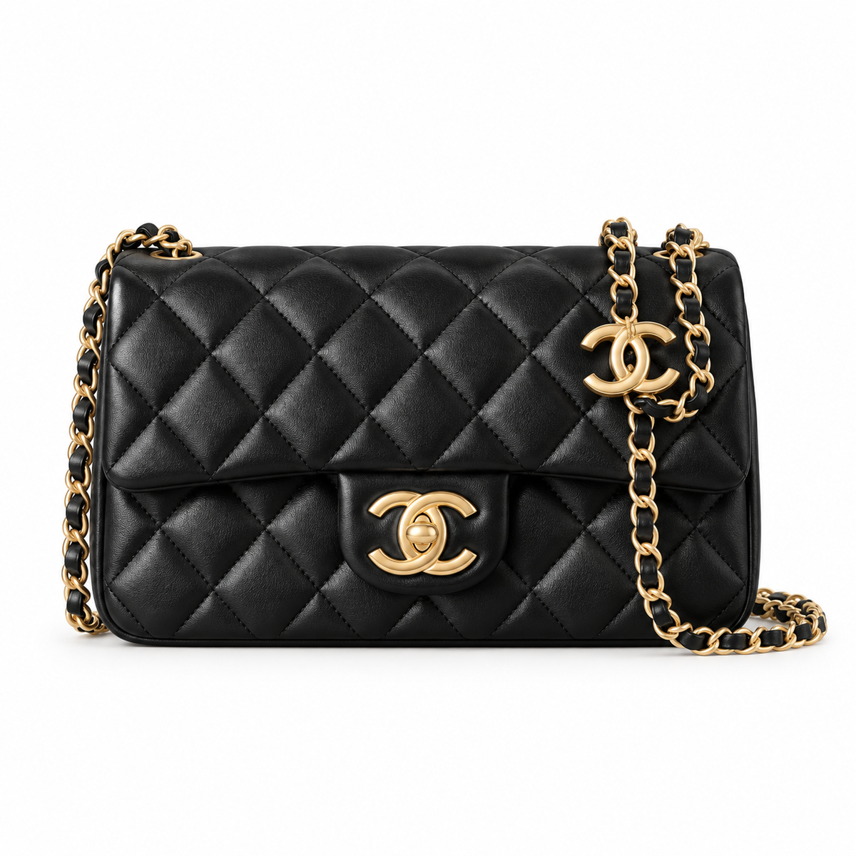 Chanel Quilted Mini Shoulder Bag 20×13×7cm