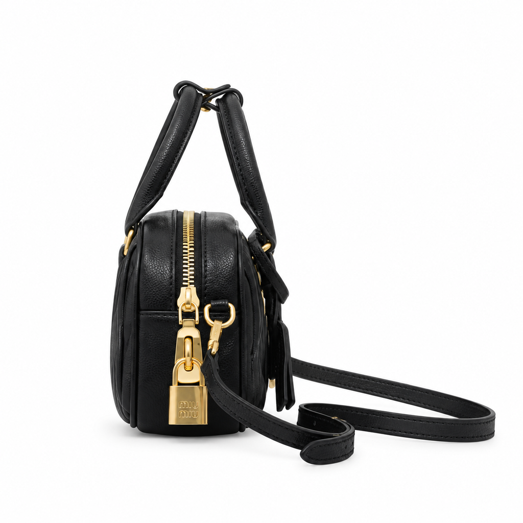 Miu Miu Small Leather Shoulder Bag 19cm