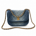 Chanel Classic Flap Bag – Beige Quilted Lambskin, Gold Hardware (Medium)