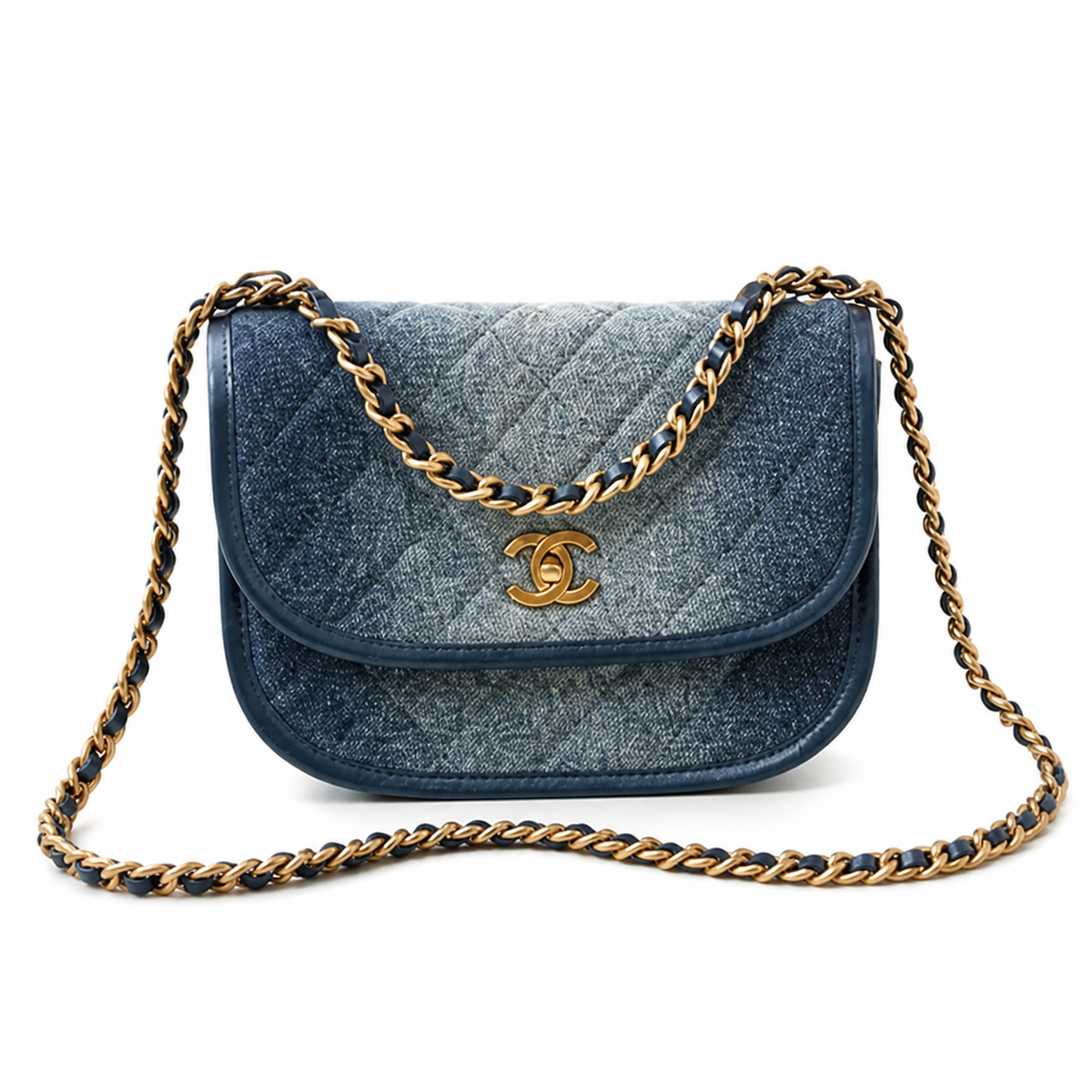 Chanel Classic Flap Bag – Beige Quilted Lambskin, Gold Hardware (Medium)