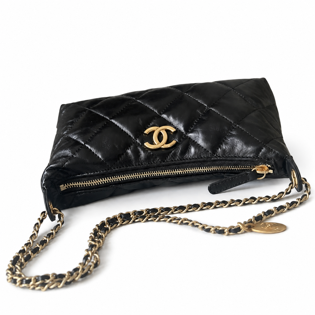 Chanel Wallet on Chain – 17×26×8.5cm | Quilted Leather Crossbody Bag