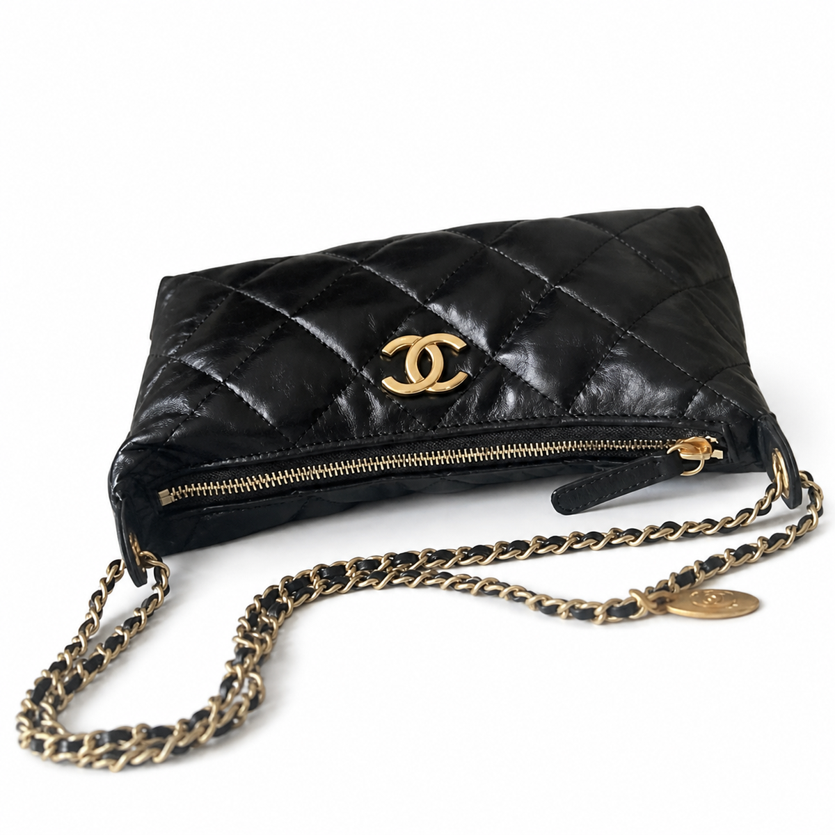 Chanel Wallet on Chain – 17×26×8.5cm | Quilted Leather Crossbody Bag