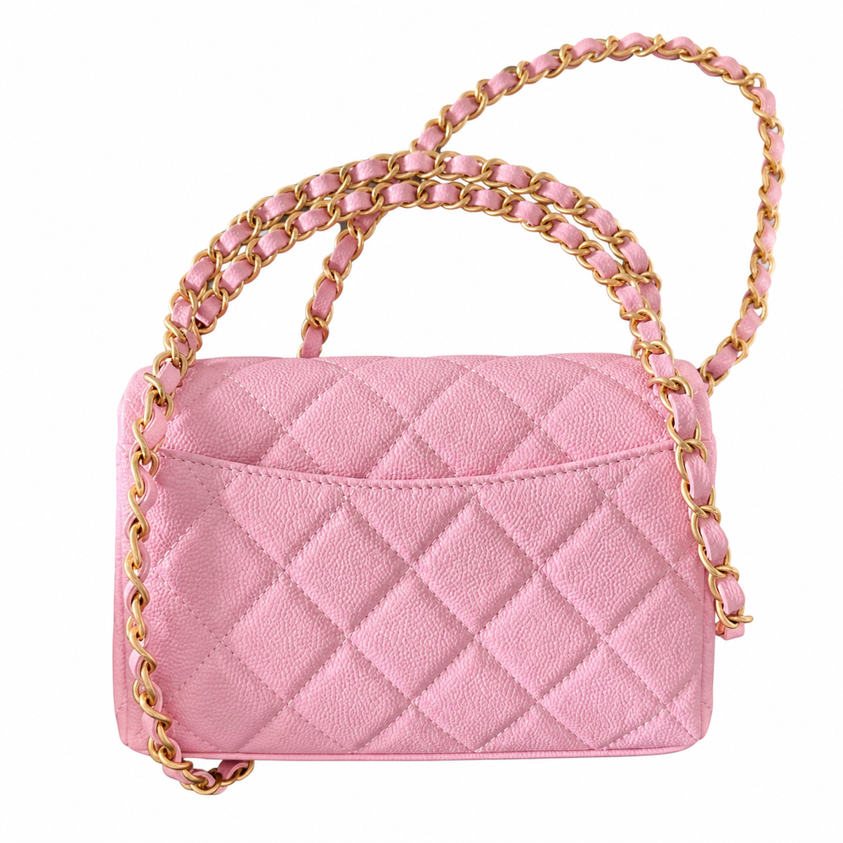Chanel Mini Top Handle Flap Bag | 19×12.5×7cm