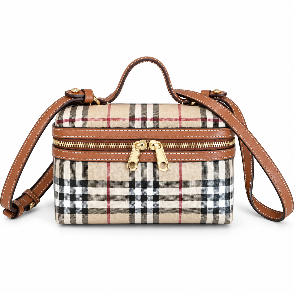 Burberry British Check Petite Crossbody Bag