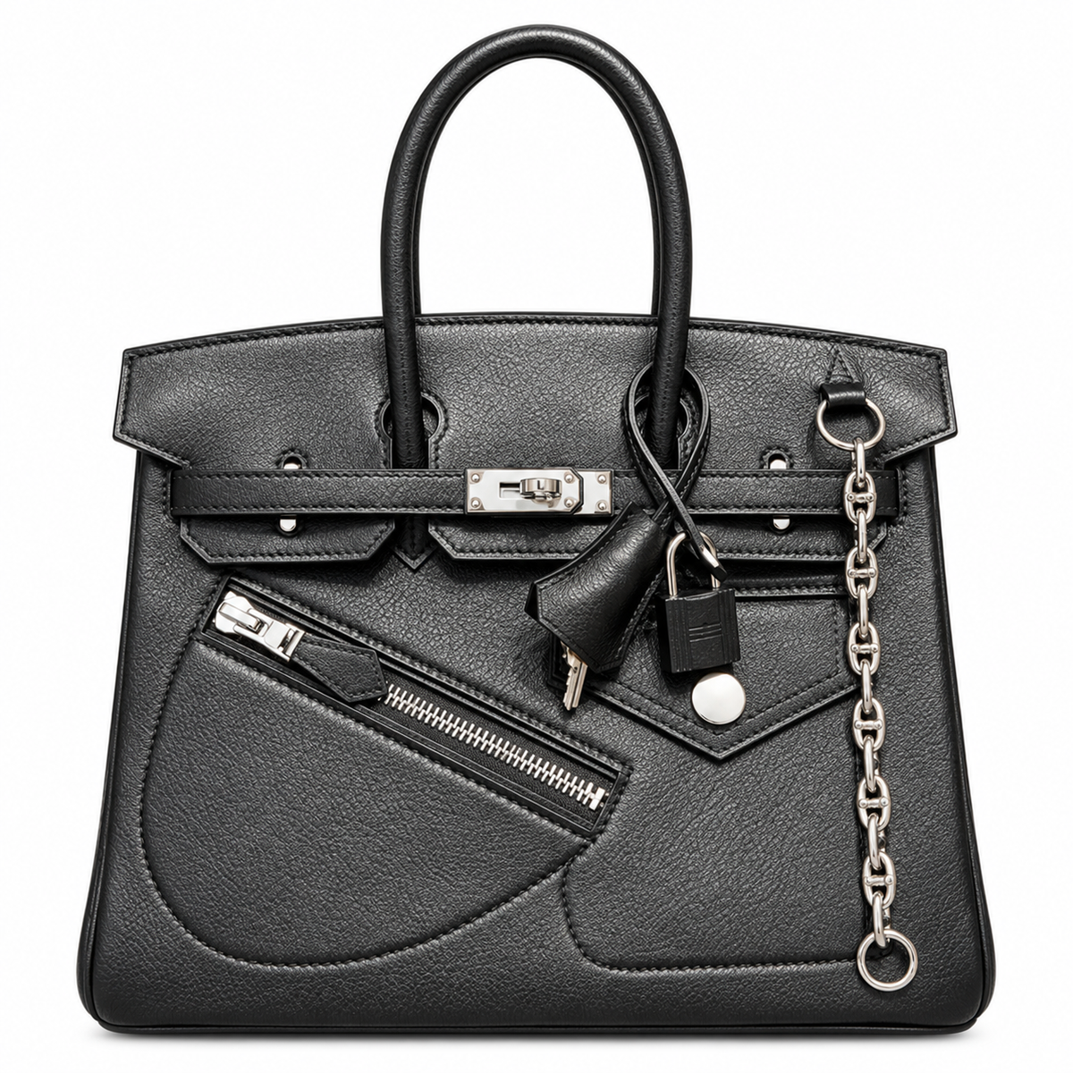 Hermès Kelly 25 Bag – Premium Leather, Gold Hardware, Top Handle & Shoulder Strap, 25cm